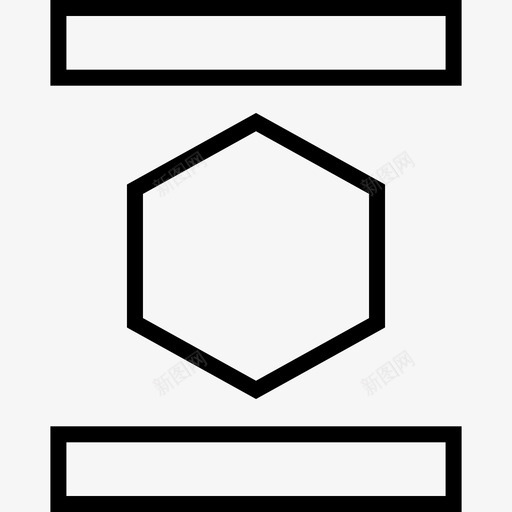 中心六边形标志形状svg_新图网 https://ixintu.com 中心 六边形 标志 形状 支架 乐趣 图表 条形图 摘要 符号