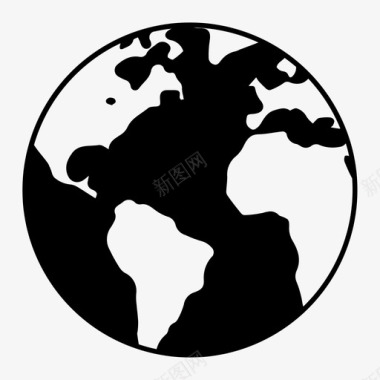 地球大西洋世界图标