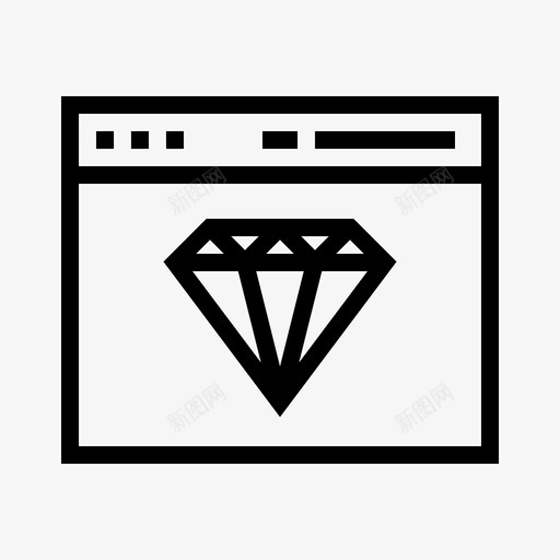 浏览器钻石珠宝svg_新图网 https://ixintu.com 浏览器 钻石 珠宝 保护 购物 线路