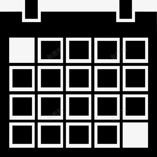 一个月选择月计划svg_新图网 https://ixintu.com 日期 个月 一个月 计划 选择器 选择 月计 组织者 有组织 日历 议程