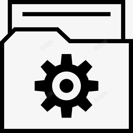 文件夹设置派页svg_新图网 https://ixintu.com 文件夹 设置 文件 派页 胶粘 精致 面包 商业 金融