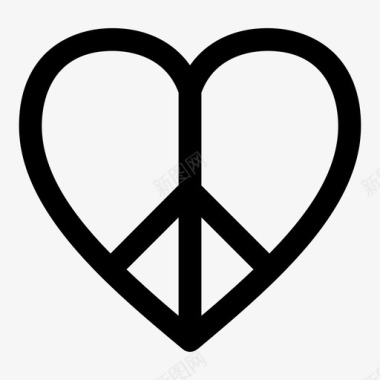 爱与和平情人爱图标