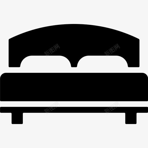 床睡眠休息svg_新图网 https://ixintu.com 睡眠 休息 放松 枕头 夜晚 午睡 爱情 酒店家具