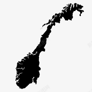 挪威国家地点图标