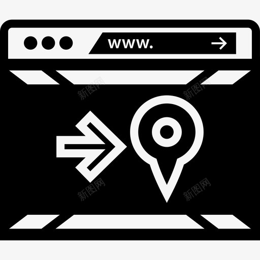 在线位置互联网4字形svg_新图网 https://ixintu.com 在线 位置 互联网 字形