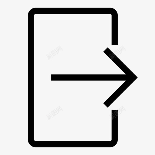 注销日志离开svg_新图网 https://ixintu.com 注销 日志 离开 完成 退出 结束 不同意 授权 终止