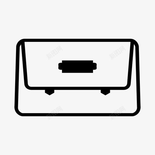 离合器包案件svg_新图网 https://ixintu.com 钱包 离合器 包案件 案件 手提包 女士 包钱包