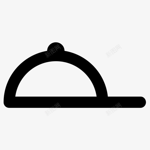 帽子配件棒球帽svg_新图网 https://ixintu.com 帽子 配件 棒球 帽头 头饰 款式