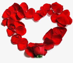 红色玫瑰玫瑰花爱心边框漂浮壁纸素材