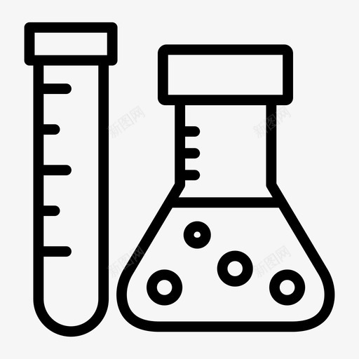 医学实验室化学烧瓶svg_新图网 https://ixintu.com 实验室 医学 化学 烧瓶 科学 混合 平面 平面图 图标