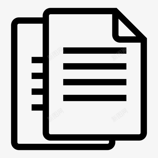 复制添加计算机svg_新图网 https://ixintu.com 复制 添加 计算机 创建 文件 移动 纸张 文件夹