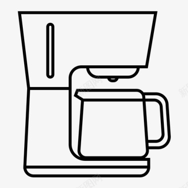 采购产品咖啡机咖啡机茶点图标