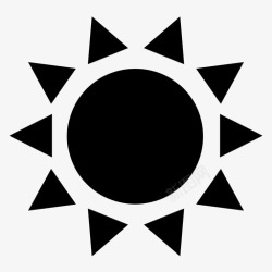 日文文化太阳维生素d符号高清图片
