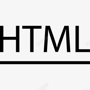 html行web开发图示符图标