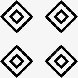 四个六边形四个六边形形状数字高清图片