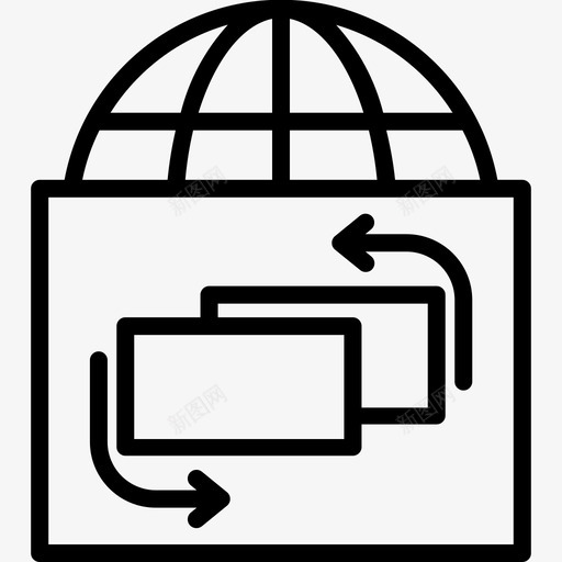 货币体系易货世界svg_新图网 https://ixintu.com 货币 体系 易货 世界