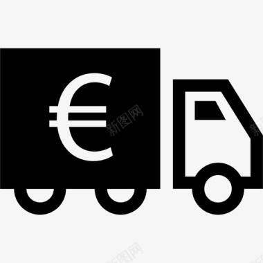 欧洲卡车商店保险箱图标