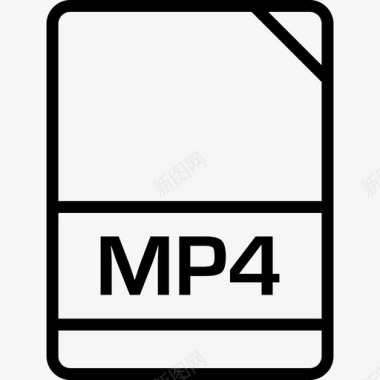 mp4文件运行mp4程序mp4图标