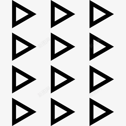 十二形状右svg_新图网 https://ixintu.com 抽象 创造 十二 形状 右点山 设计 箭头 部落
