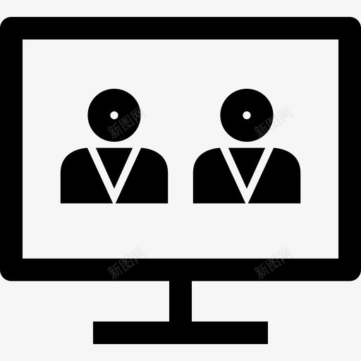 显示器两个用户双胞胎svg_新图网 https://ixintu.com 业务 显示器 两个 用户 双胞胎 屏幕 专业 个人电脑 视图 粗体