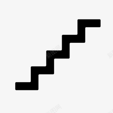 楼梯走道楼上图标