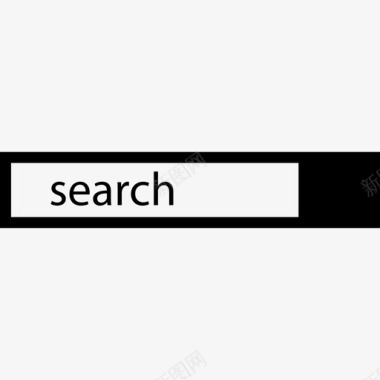 搜索栏web开发图示符图标
