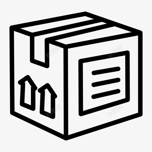 包装盒纸箱集装箱svg_新图网 https://ixintu.com 包装盒 纸箱 集装箱 开口 纸板 运动 游戏