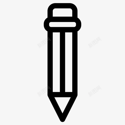 铅笔美术工具彩色铅笔svg_新图网 https://ixintu.com 铅笔 工具 美术 彩色 蜡笔