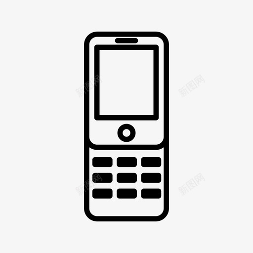 智能手机手机通讯svg_新图网 https://ixintu.com 手机 智能 通讯电子