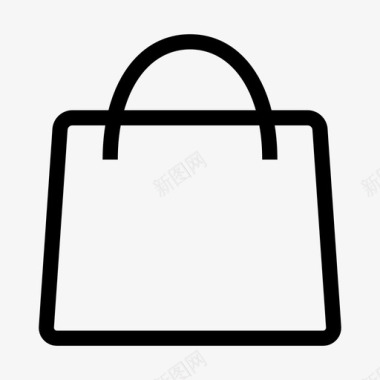 采购产品购物袋购物袋磁带图标