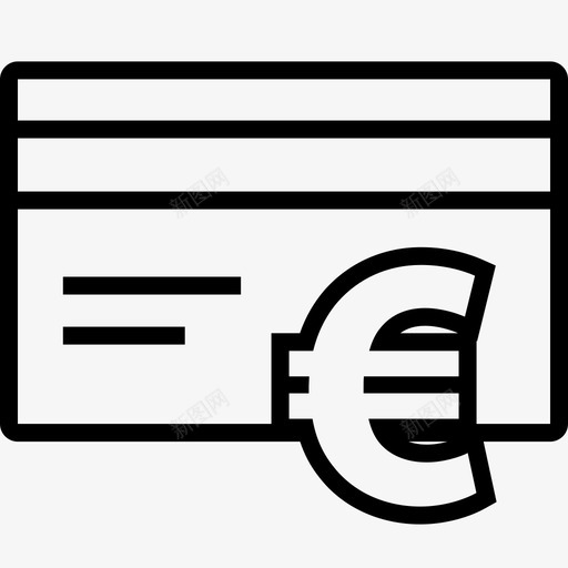 信用卡购物塑料svg_新图网 https://ixintu.com 购物 信用卡 塑料 支付 在线 欧元 消费者 银行 帐户