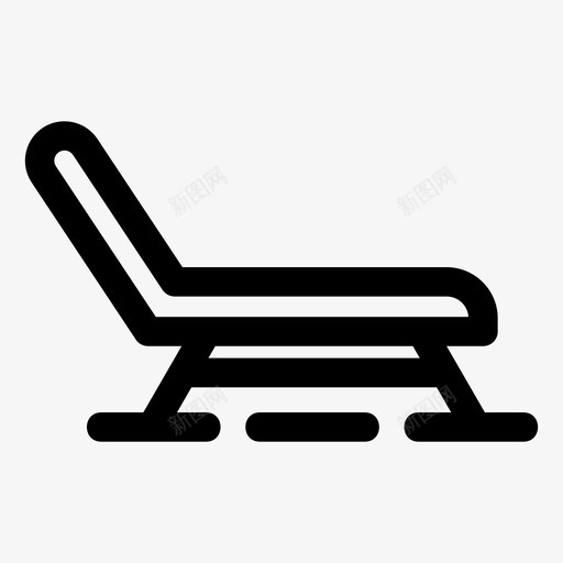 沙滩椅家具室内svg_新图网 https://ixintu.com 沙滩椅 家具 室内 座椅