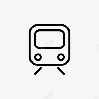地铁电气交通图标