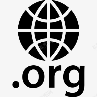 组织扩展互联网1字形图标