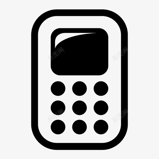 手机话费月费svg_新图网 https://ixintu.com 手机 话费 月费 家庭 手持 设备 通讯设备