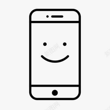微笑互动设备手机图标