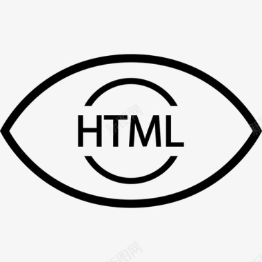 html风格前端web开发图标