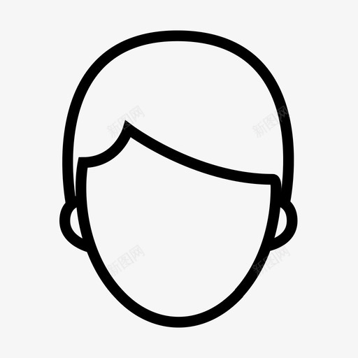 男人脸头svg_新图网 https://ixintu.com 男人 人好 人脸 头好男 男孩 女孩 兄弟
