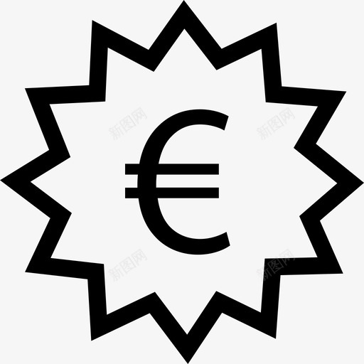 欧洲标签贴纸购物svg_新图网 https://ixintu.com 欧洲 标签 货币 电子商务 贴纸 购物 在线 现金 价值