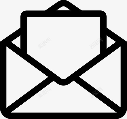 打开电子邮件卡片信件svg_新图网 https://ixintu.com 打开 电子邮件 卡片 信件