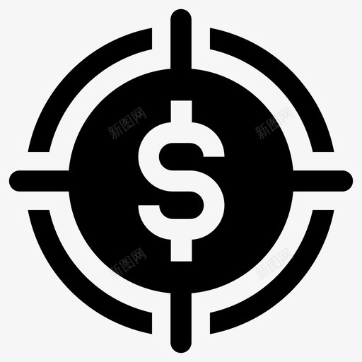 利润目标收益svg_新图网 https://ixintu.com 目标 利润 收益 指标