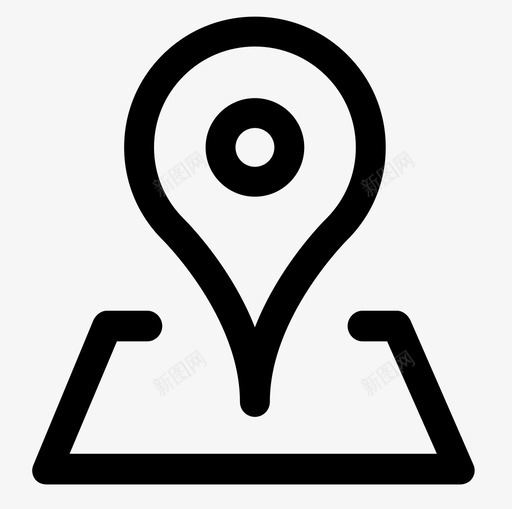 地图标记指针位置svg_新图网 https://ixintu.com 地图 标记 指针 位置 针针位 置地 指示器 区域