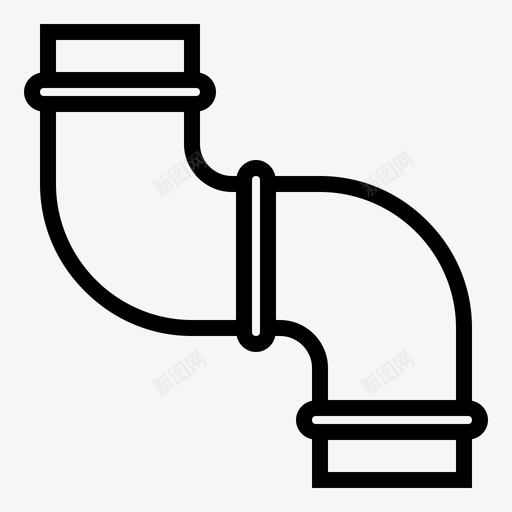 管道流量卫浴svg_新图网 https://ixintu.com 管道 流量 卫浴 水管 管道工 工具 概述