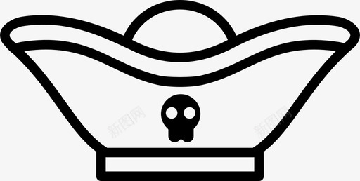海盗帽狂欢节服装svg_新图网 https://ixintu.com 海盗 狂欢节 服装 万圣节 模式 聚会