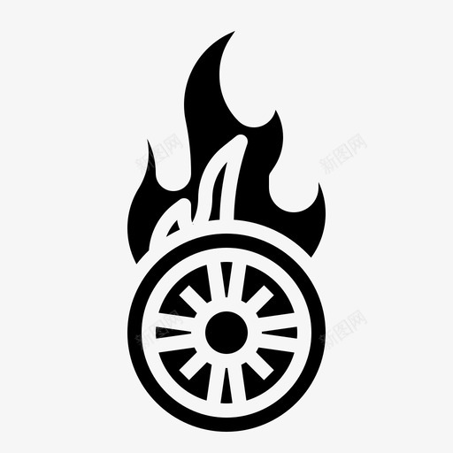车轮驱动器轮胎svg_新图网 https://ixintu.com 驱动器 车轮 轮胎 运输 汽车运动 标志 标志符 符号