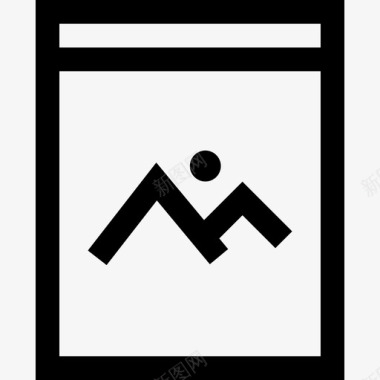 图片库肖像照片图标