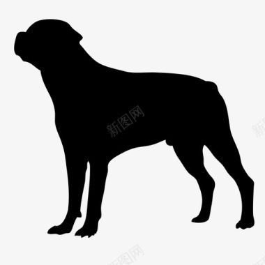 罗威犬动物品种图标