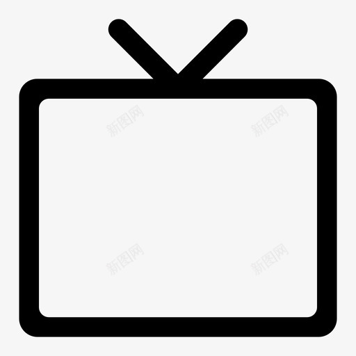 电视天线电影svg_新图网 https://ixintu.com 电视 天线 电影电视 手表 摄影 录像