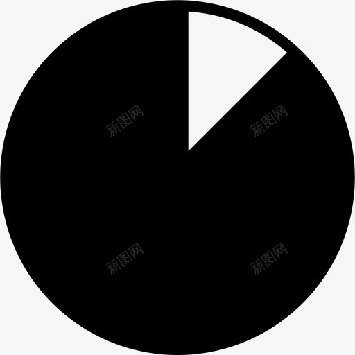 饼图1090少数svg_新图网 https://ixintu.com 信息 饼图 图形 少数 数据 圆形 图表 字形