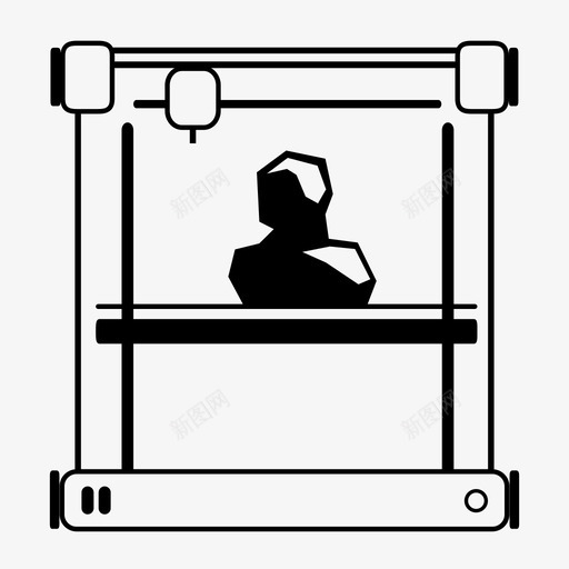 三维打印机快速原型产品设计svg_新图网 https://ixintu.com 快速 原型 三维 打印机 产品设计 塑料 标记 制造商 机器人 机器 设计师